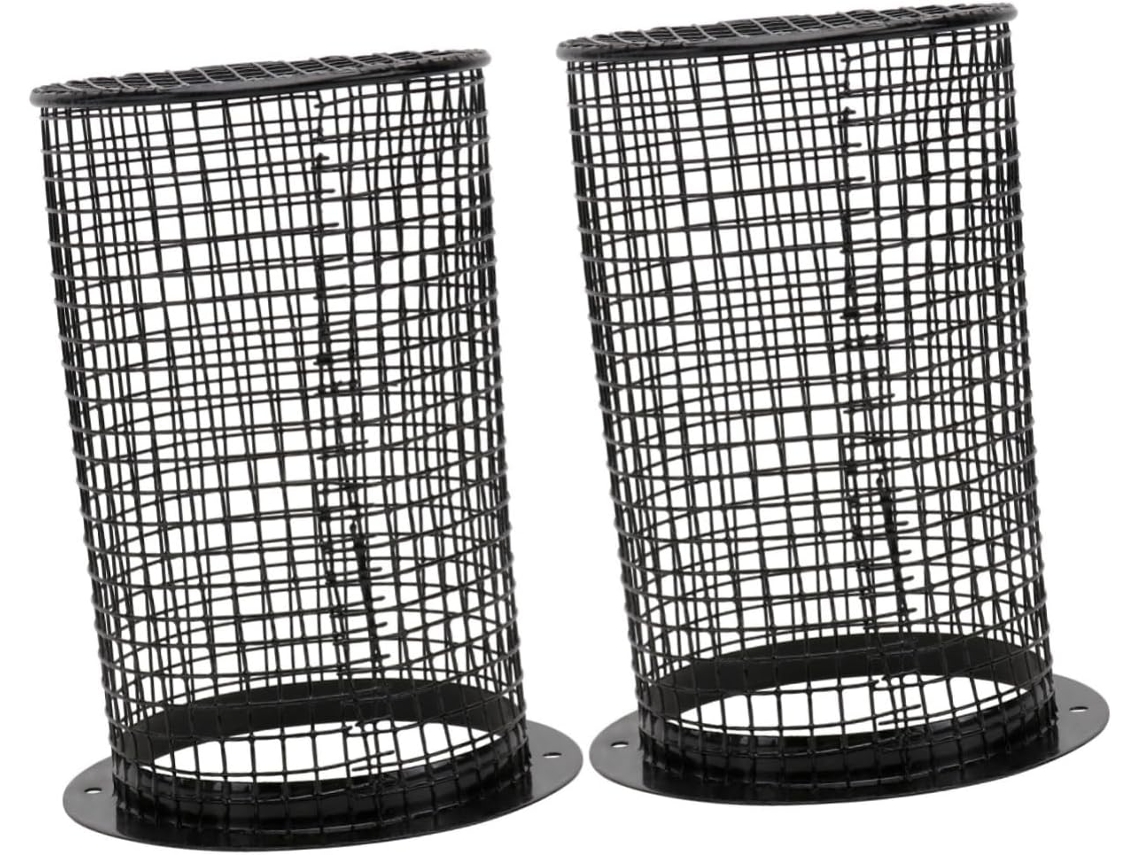 Conjunto De 2 Peças - Capa Protetora Anti-escaldante Para Lâmpada De Terrário De Répteis Para Uso Diurno
