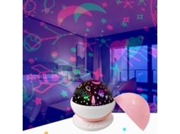 2026 projetor de Luz de Bolas Mágicas Led Coloridas Rotativo com Padrões de Animais/estrelas para Festa em Casa Presente