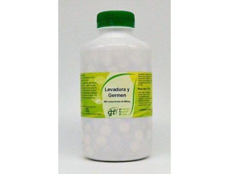 General Health Foods Levedura Germe 600 mg 550
