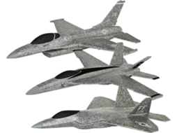 Brinquedo JUGUETRONICA Jet Planador Modelo X16
