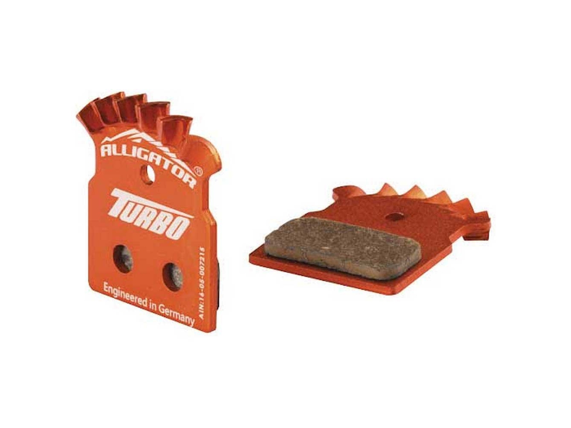 Pastilhas Travão Disco Orgânicas Shimano Xtr/Xt Turbo Douradoalligator