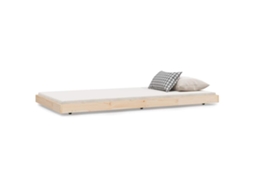 Bed Frame, Bed Frames Vidaxl Marrom Madeira De Pinho (90 X 200 Cm)