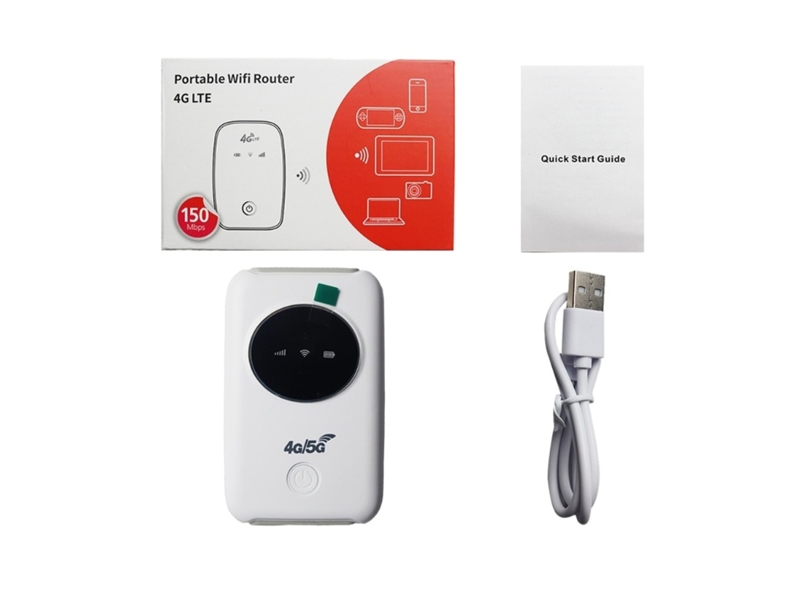 Lurelia Router 4g Lte Portátil H808 150 Mbps 50 Mbps Antena Slot Sim