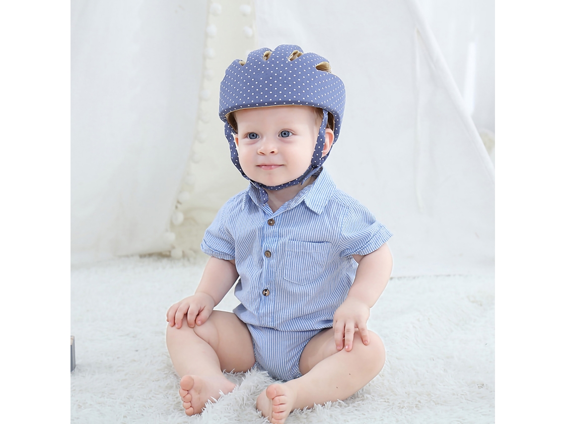 Casco De Seguridad Para Bebés Ajustable Y Transpirable, Gorro De Seguridad Para Niños Pequeños