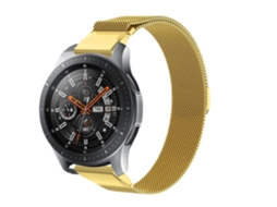 Bracelete Milanese Loop para Garmin Instinct Crossover solar Gold