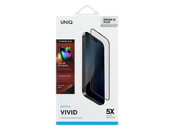 Pelicula de Vidro UNIQ iPhone 16 Plus, iPhone 15 Plus, iPhone 14 Pro Max 6