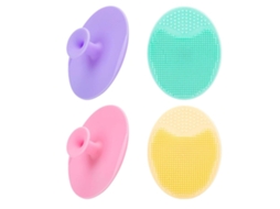 Pcs Cepillo De Limpeza Facial De Silicone Exfoliante Massajador Para Limpeza Profunda, Acne, Pontos Negros, Cuidado Da Pele