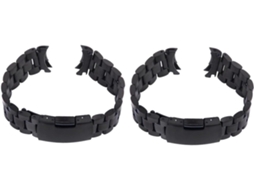 2 Peças Pulseira Relógio Inoxidável 20 Pulseiras Reposição Aço Mm GOKOCO