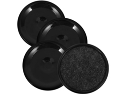 Canight Conjunto De 4-tapetes Antiderrapantes Para Sofá, Almofadas De Feltro Reforçadas Para Bloqueio Rodízios Móveis