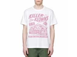 Rockinstone Killer Klowns Klown Flyer White Adult T-shirt Size:l