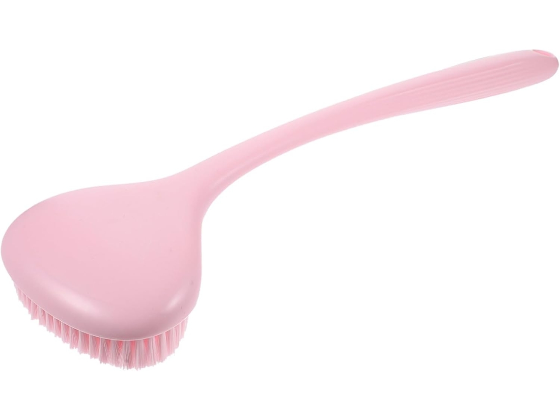 Escova Com Cabo, Esfoliante Corporal Suave, Aplicador De Loção, Ferramenta Prática Para Banho E Limpeza Da Banheira