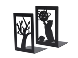 Sujetalivros De Metal Para Escritório, Estante De Armazenamento, Separador De Livros, Documentos, Suprimentos Para Artesanato.