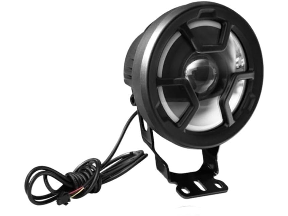 Farol Para Fat Bike, Ampla Voltagem 12-48v, Resistente À Água Ipx6,