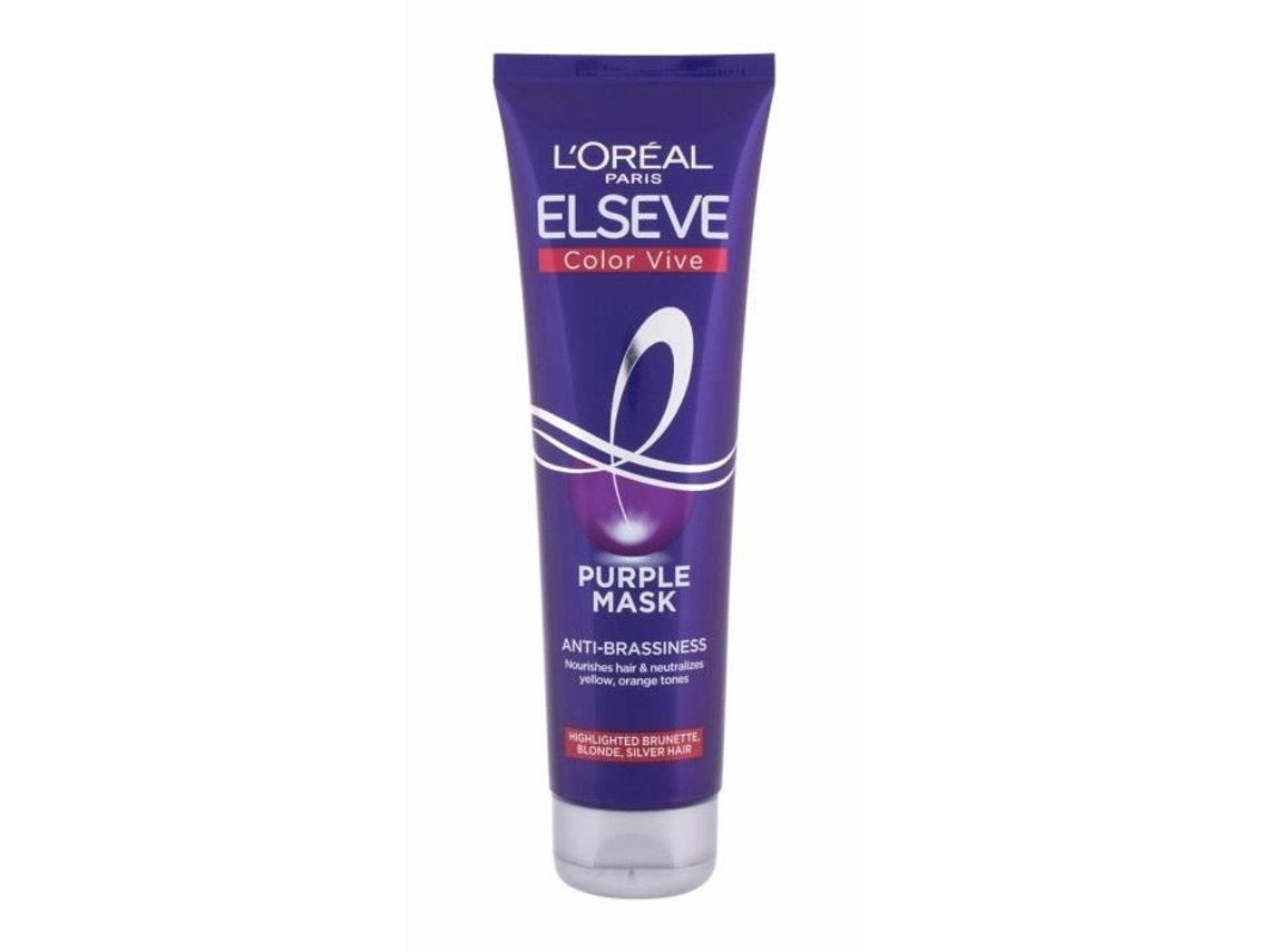 150ml Loréal Paris Elseve Color Vive Violet, Máscara Capilar