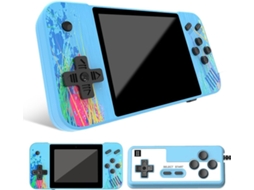 Console de Jogos Portátil Retrô com 800 Clássicos Integrados e Tela 3,5 Polegadas. Compatível 2 Jogadore S Tv Conectada. VONKELIOS