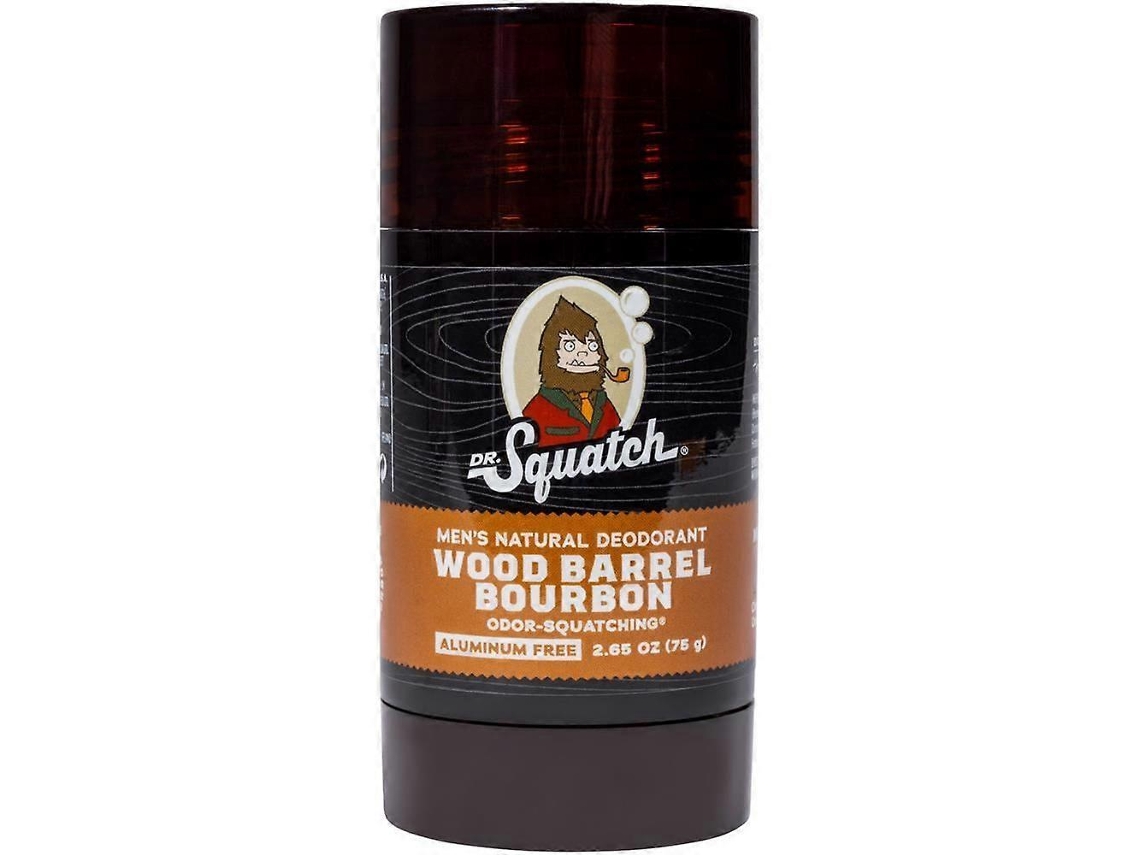 Dr Squatch Natural Deodorant Wood Barrel Bourbon 163g - 2 Pack--