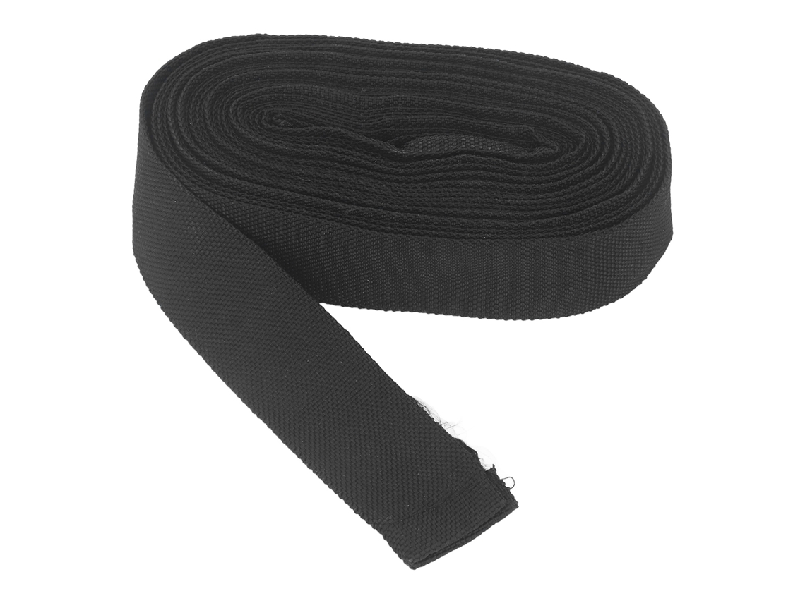 Capa protetora de nylon resistente ao calor para cabo de tocha TIG Orevant, 4 cm x 7,5 m, preta.