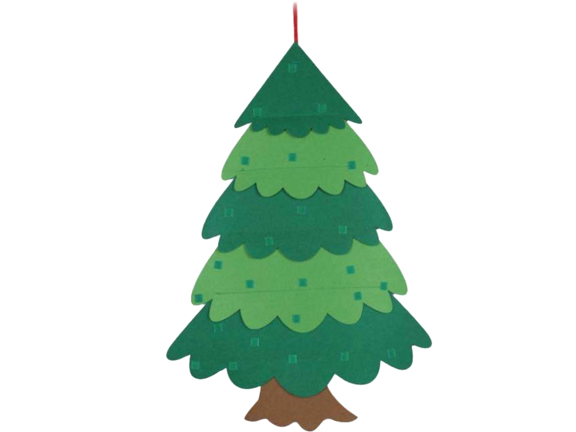 Árvore De Natal  Decorações Penduradas Pare Feltro*