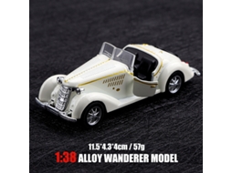 Miniatura de Carro em Escala 1/38, Modelo de Carro Clássico, Brinquedo Infantil. MDUG