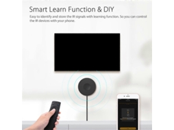 Lurelia Comando Remoto Infravermelho Inteligente Tuya Rf Ir Wi-fi Para Casa Inteligente, Controlo Infravermelho Para Ar Condicionado E Tv Sem Fios