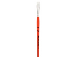 Pincel LG Nº8 Espat Pelo Branco P/Tecido