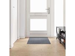 Vidaxl Runner De Carpete Cinzeto 80 X 150 Cm Tecido