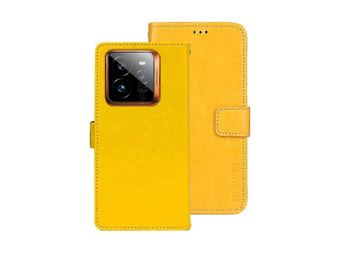 Capa De Celular De Couro Com Textura Crazy Horse Da Idewei