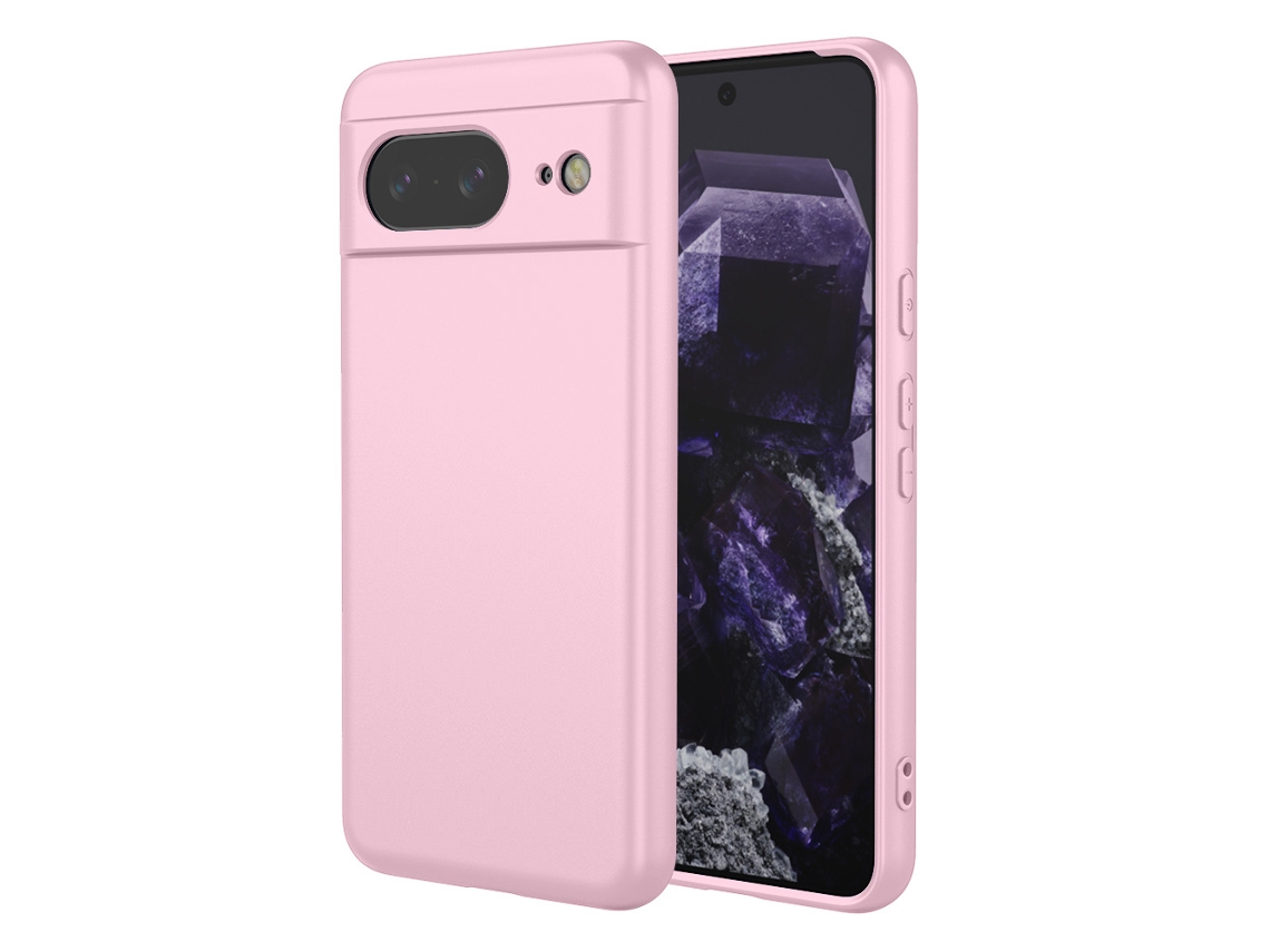 Capa Para Google Google Pixel 9pro Yuysan Silicone Líquido Rosa