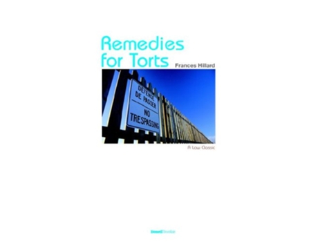 Livro Remedies for Torts de Francis Hillard (Inglês)