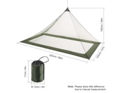 Mosquiteiro Ultraleve Lixada para Camping