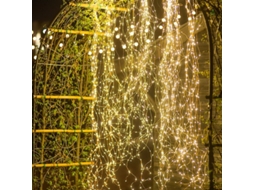 Cordão De Luzes, Formato De Árvore De Natal, 220 Leds, Cor Cobre, Energia Solar, Para Festas, Casamentos, Janelas, Árvores E Composição Sazonal