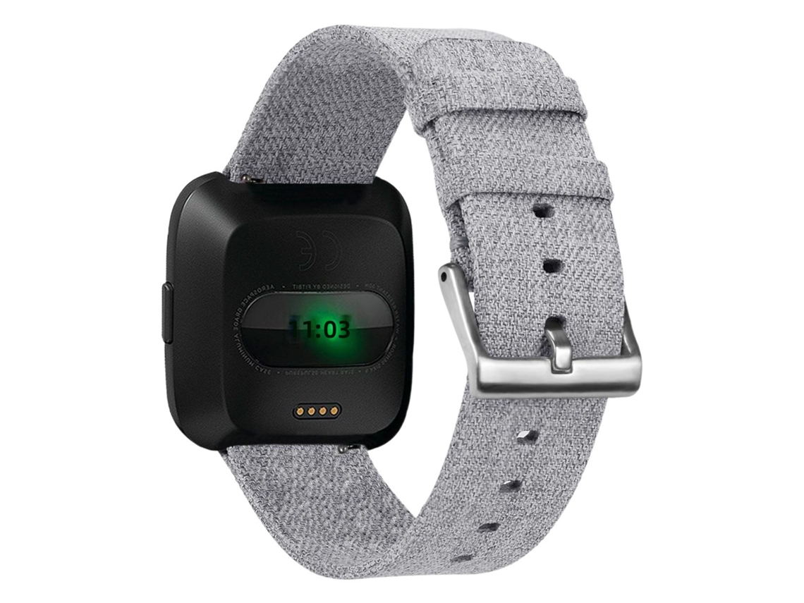 Pulseira para Fitbit Versa em Lona e Nylon Trançado CHABERLU