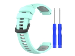 Cinturões YURU de silicone para Garmin, 22mm, para Forerunner 735xt/220/230/235/620/630, ajustável