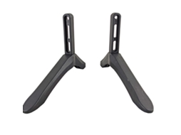 Pés Para Mesa De Tv, Altura Ajustável Para Tv, Base Antiderrapante, Ideal Para Sistemas De Entretenimento Doméstico, Preto Slowmoose