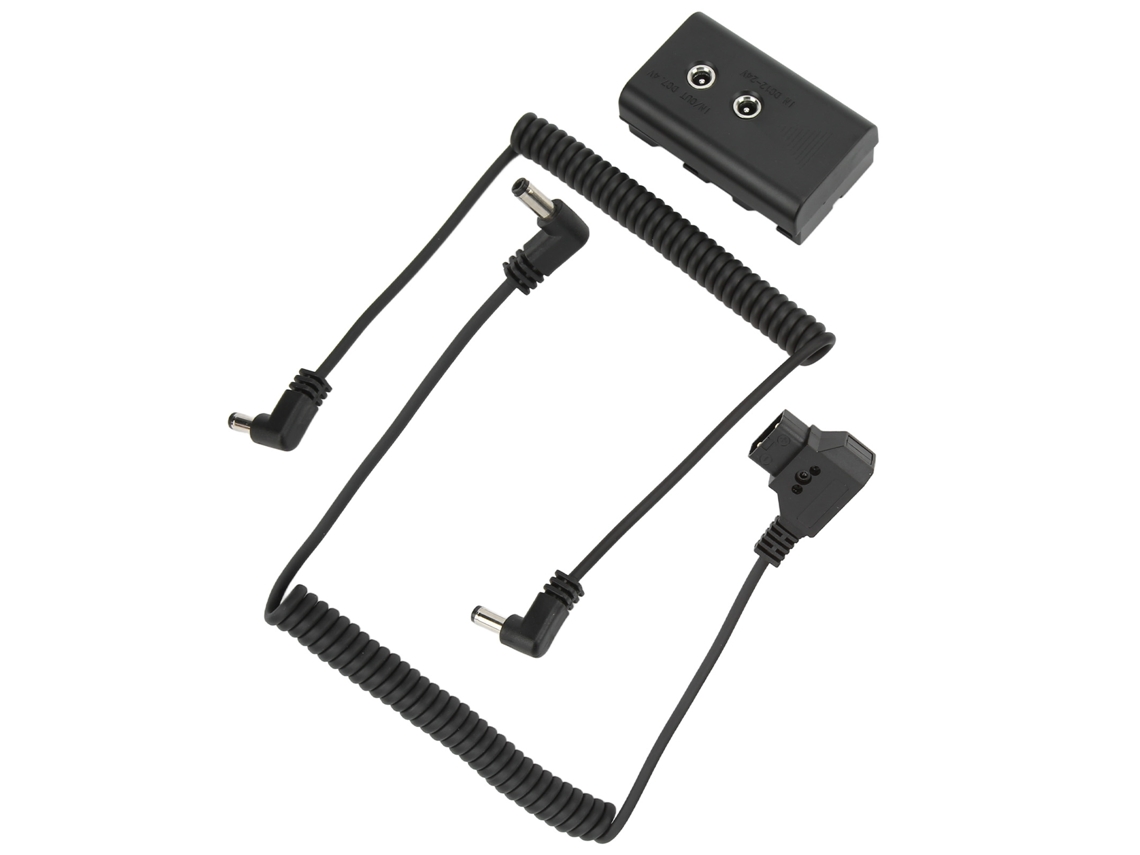 2026 batería Falsa para Cámara Sony Con Cable D tap, Fuente de Alimentación Externa, Accesorio de Cámara