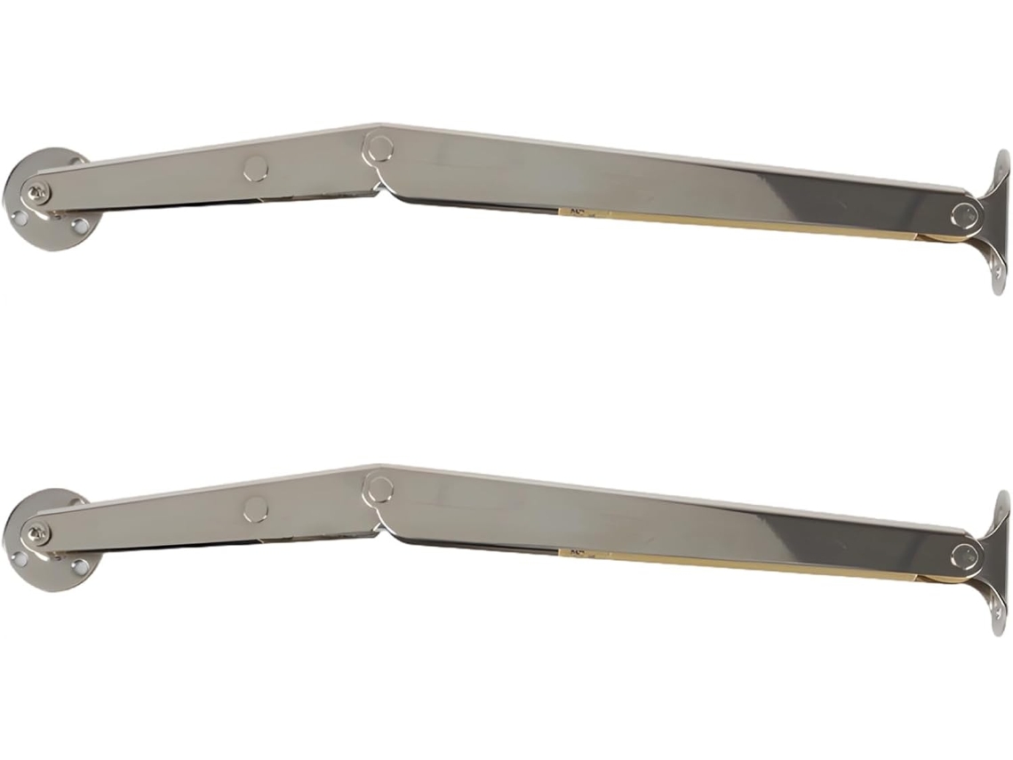 Conjunto De 2 Dobradiças Suporte Para Tampa, 200n De Alta Resistência Com Fechamento Suave, Dobradiças De Ferro Com