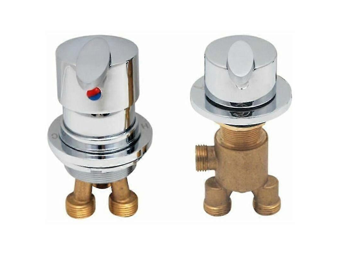 Torneira Para Banheira, Misturador Para Banheira, Torneira De Chuveiro De Duas Peças Com Água Quente E Fria Aquaforge