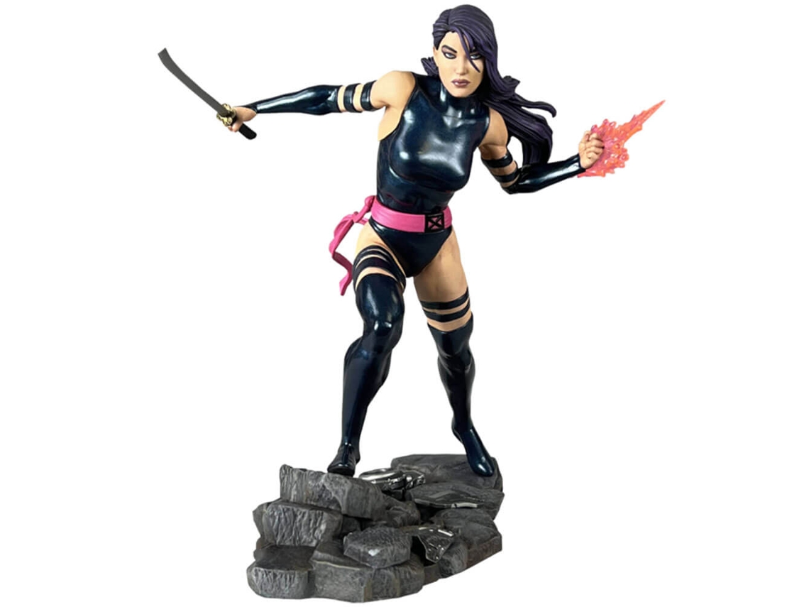 Figura Diamond Select Toys Comics Psylocke Gallery Estátua PVC MARVEL