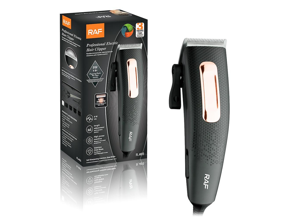 Máquina De Cortar Cabelo Elétrica Nova, Conjunto Multifuncional Com Barbeador, Interface Usb