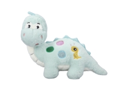 Ats peluche de Dinossauro de Algodão Pp Suave com Cores Vibrantes e Olhos Interessantes para Meninos e Meninas Verde