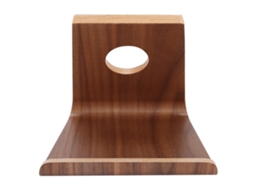 Soporte De Mesa De Madera Para Tablet Y Teléfono Móvil Doble Lado Color Marrón Nut