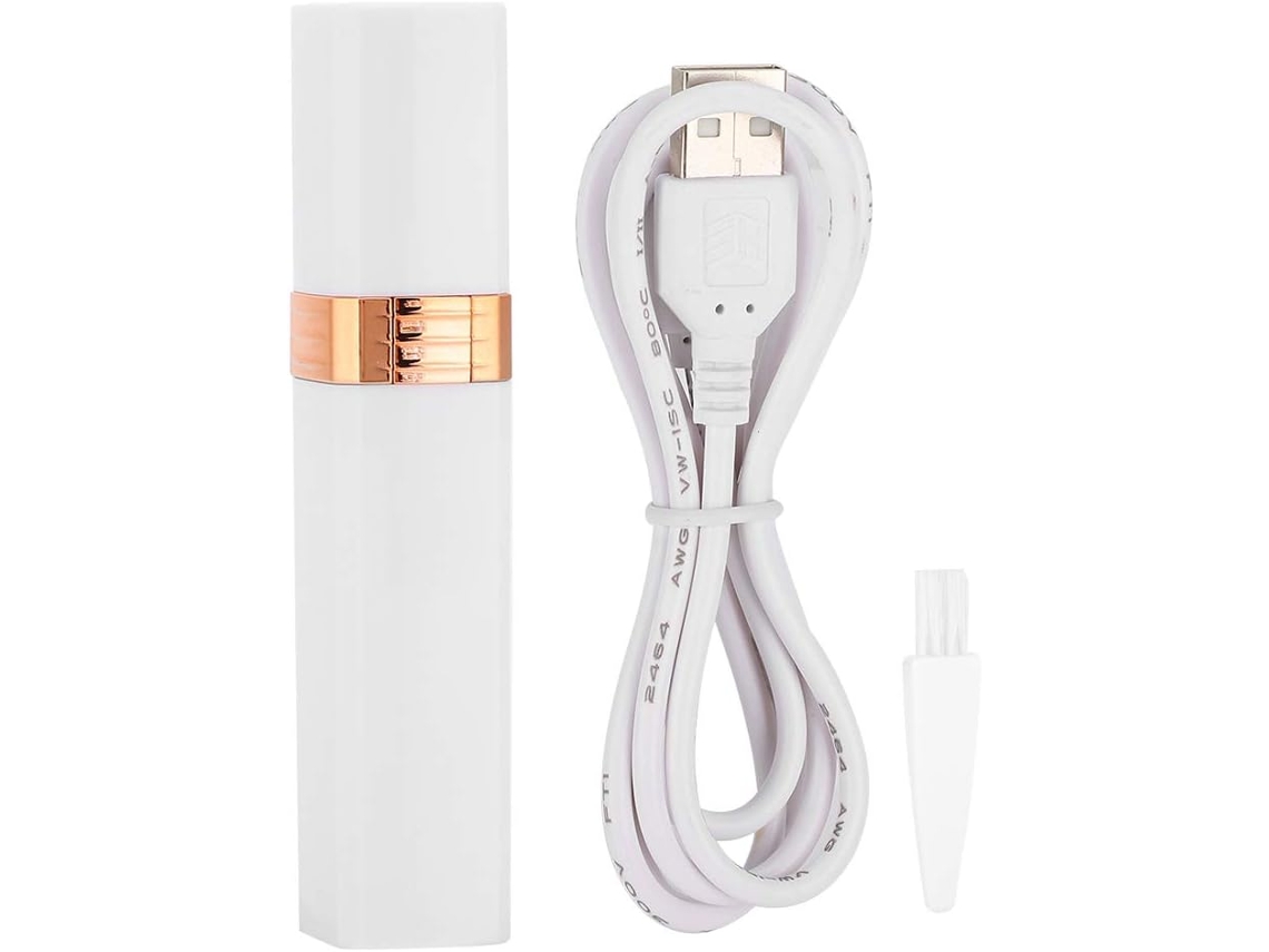 Depilador SFUSHOS feminino recarregável, facial, com design elegante