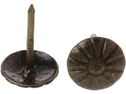 Tachinhas, Tachas Para Estofamento, Pregos Decorativos De Latão Antigo