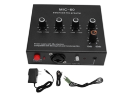 Pré amplificador de Microfone LAXISCREED 60db 48v