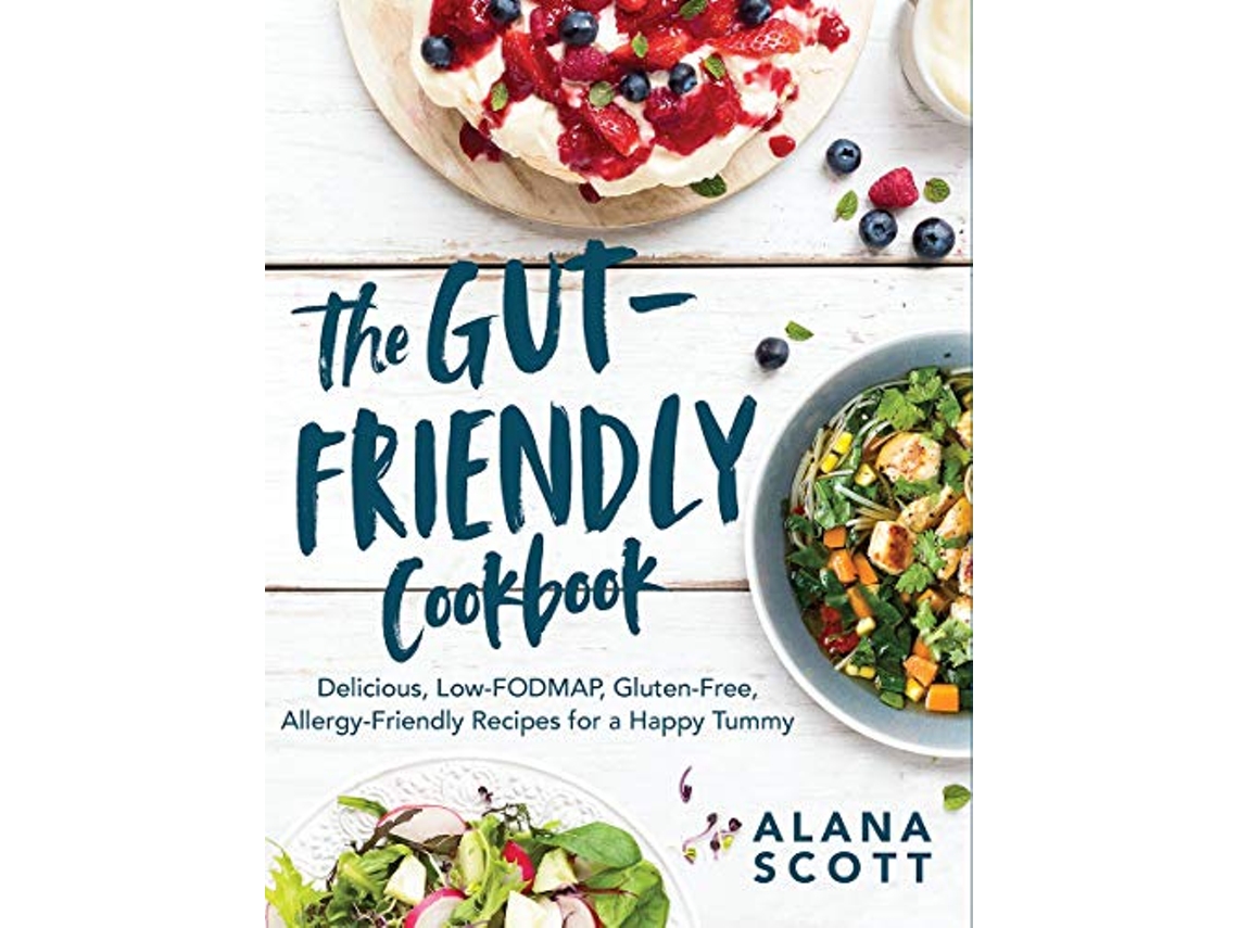Livro GutFriendly Cookbook de Alana Scott (Inglês)