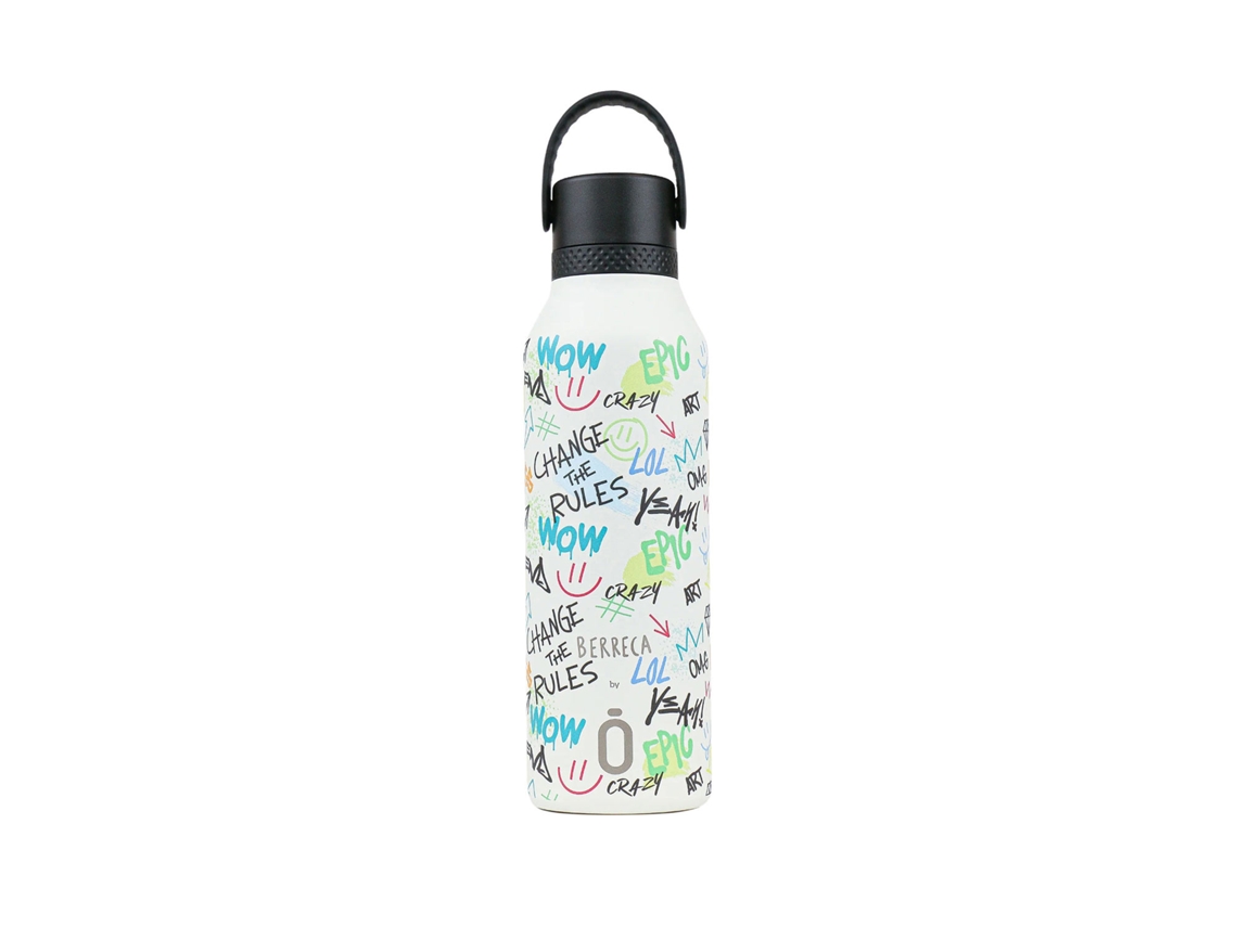 Garrafa Térmica Runbott Mii Berreca 600ml Graffiti
