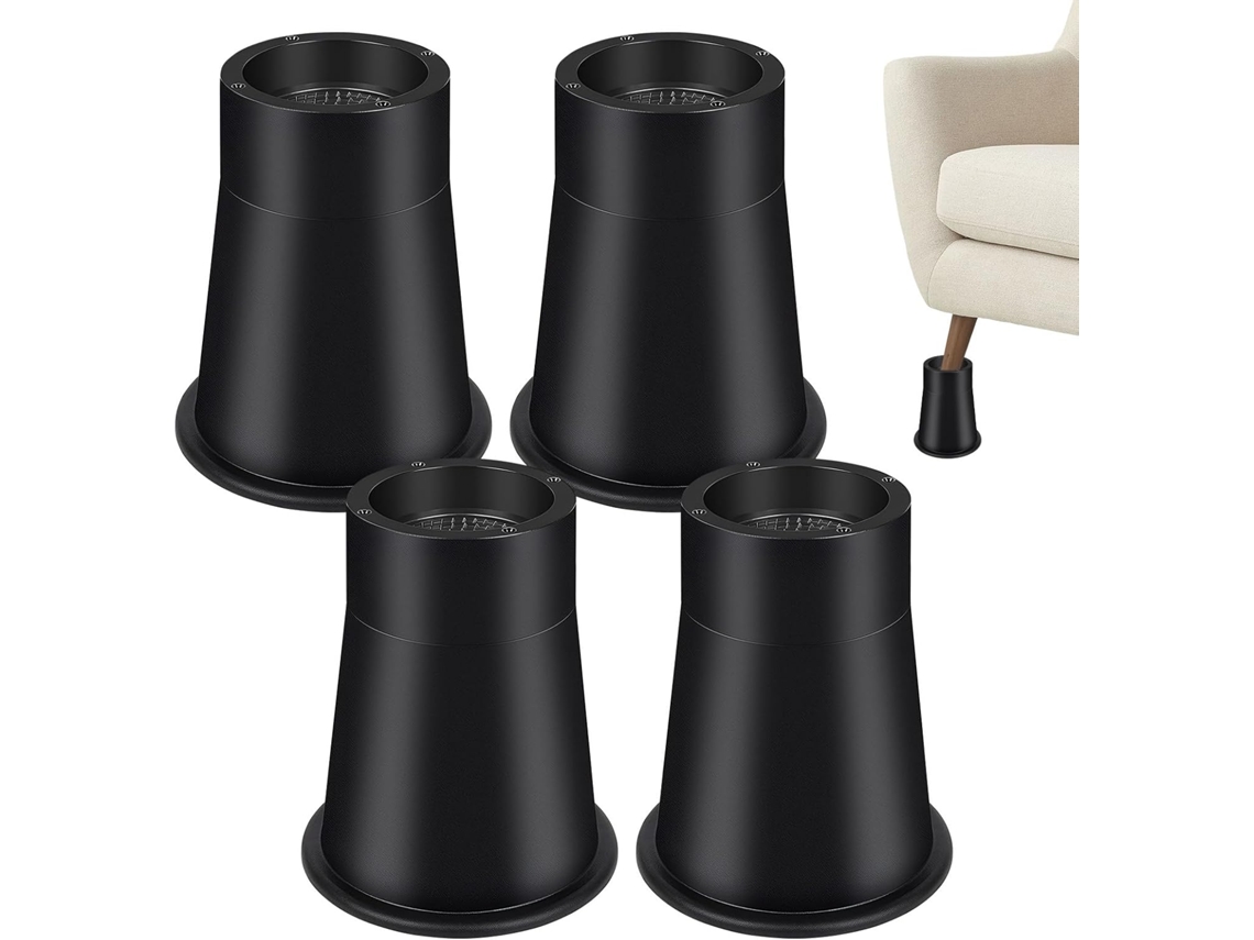 Elevador De Cama - Suporte Com Extensão Ajustável Para Os Pés - Elevadores De Cama