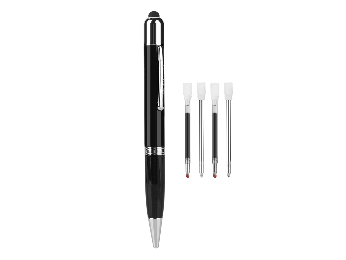 Caneta de Carregamento LAXISCREED com Power Bank e Pen Drive