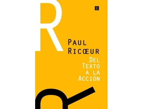 Livro Del Texto A La Accion Ensayos De Hermeneutica Ii De Paul Ricoeur (inglês)