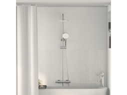 Vidaxl Conjunto De Sistema De Chuveiro Termostático Cromo